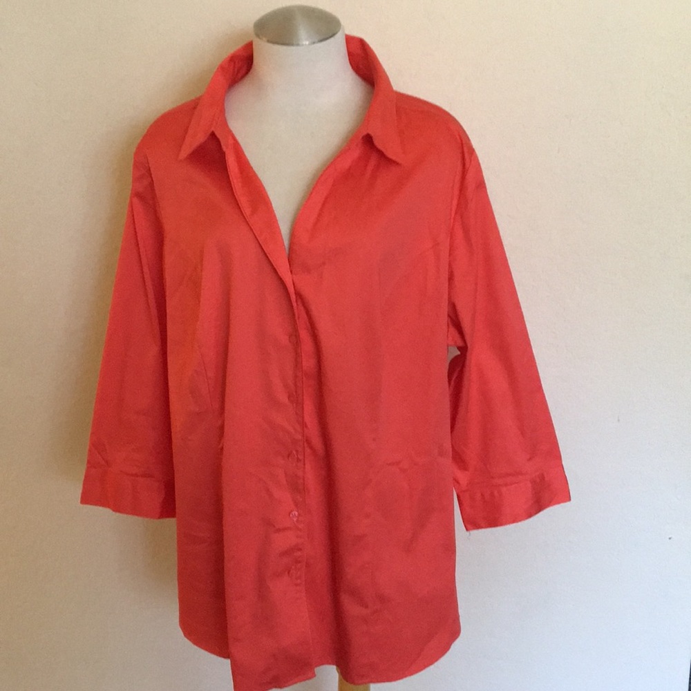 Lane Bryant 3/4 Sleeve Girlfriend Shirt